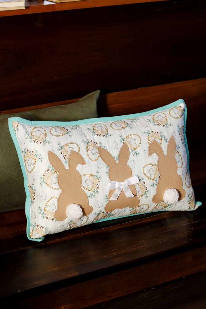 ALMOFADA TRIO DE COELHINHOS